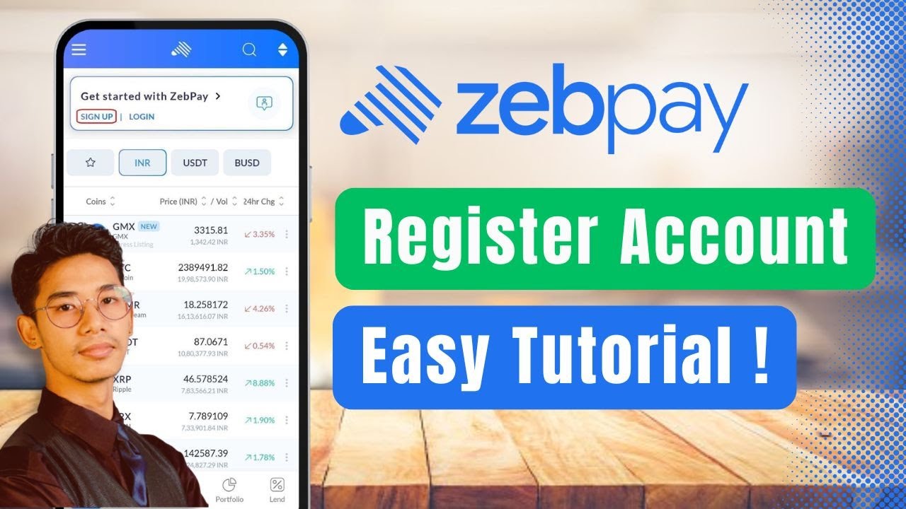 How To Create ZebPay Account